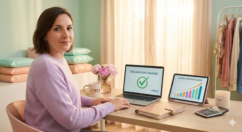 Déclaration URSSAF pour vendeurs Vinted Pro