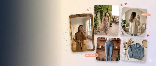 Transforme tes photos vêtement avec le studio photo IA VendyStudio — mannequin virtuel et fond personnalisé