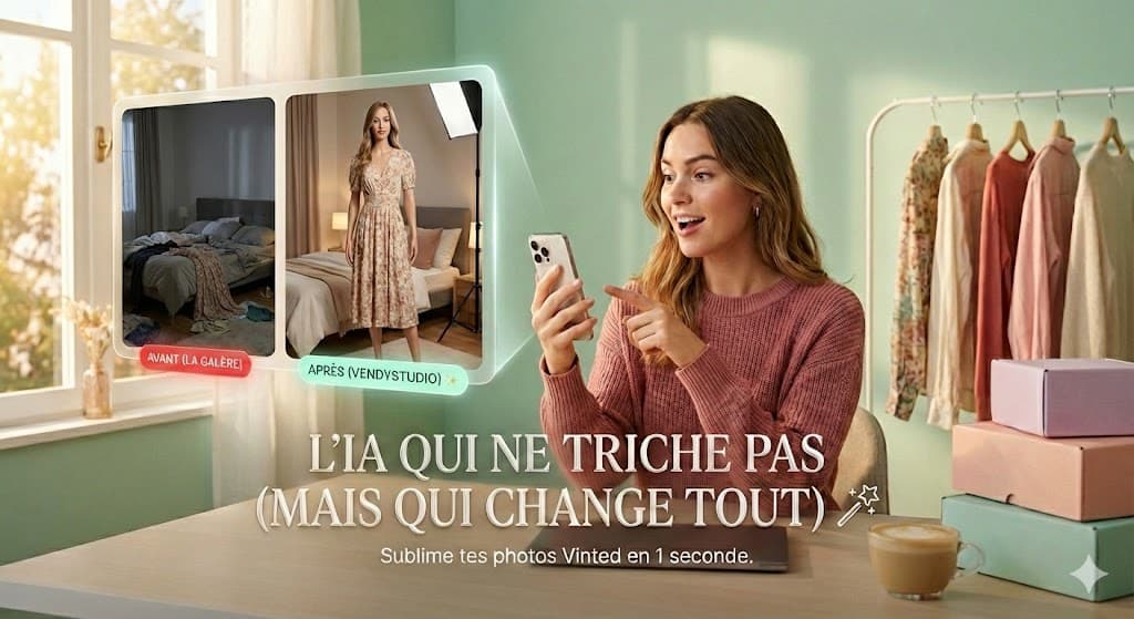 Le guide ultime pour des photos Vinted qui vendent en 2h