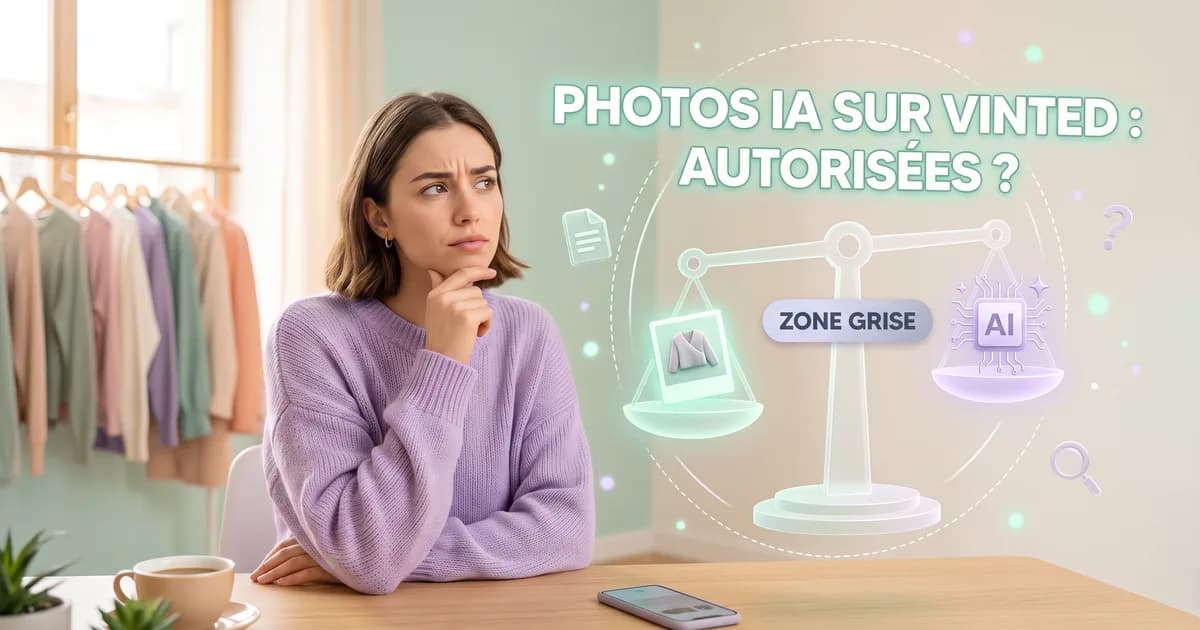Modération Vinted et photos IA :