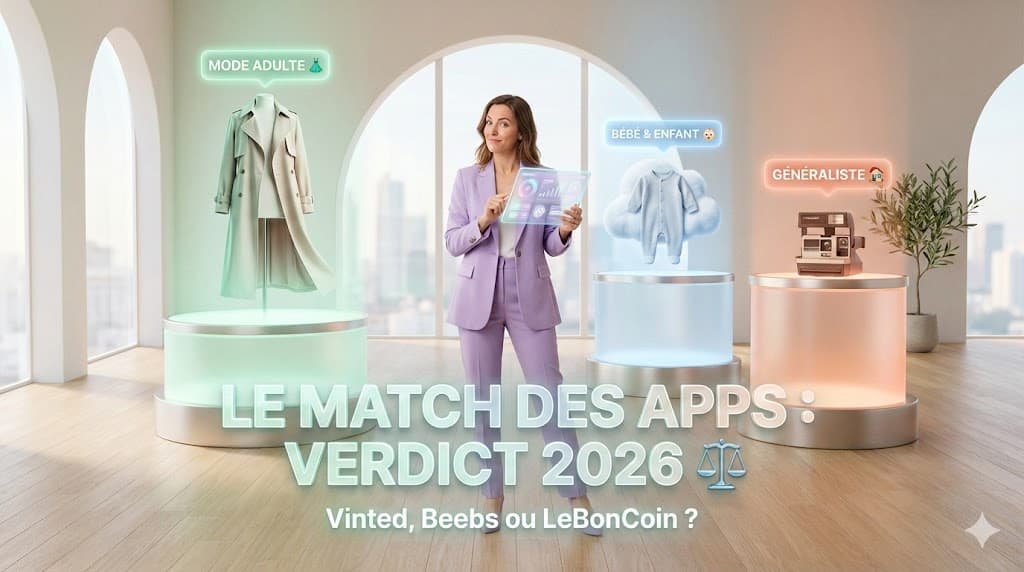 Vinted vs Beebs vs LeBonCoin