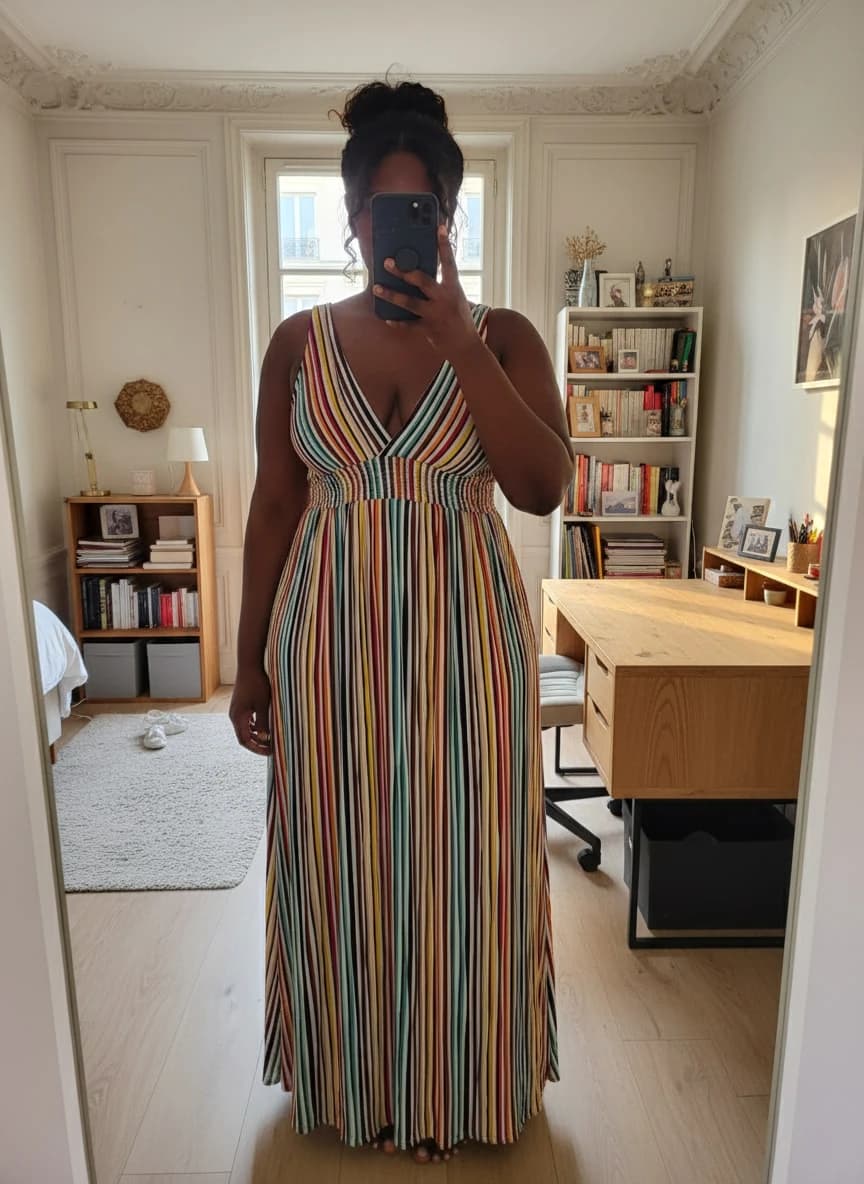 Robe Vinted photo amateur